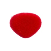 Носик винтовой с заглушкой, ворсистый, 1,9 × 1,5 см, красный фото на сайте Hobbymir.ru