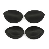 Чашечки корсетные с эффектом push-up р.65 цв. черный,1 пара  фото в интернет-магазине Hobbymir.ru