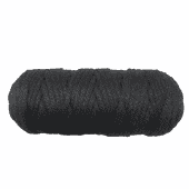 Шнур хлопковый, 4мм*50м,80% хлопок и 20% полиэстер,цв. темно-серый фото на сайте Hobbymir.ru