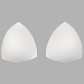 Чашечки корсетные с эффектом push-up  треугольные, р. 70, цв.,белый фото в интернет-магазине Hobbymir.ru