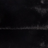 Ткань плюш, 48х48 см, черный, 100% ПЭ фото на сайте Hobbymir.ru