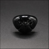 Носик винтовой с заглушкой, 26х21мм,цв. черный  фото на сайте Hobbymir.ru
