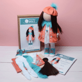 Набор для шитья куклы Дина фото на сайте Hobbymir.ru