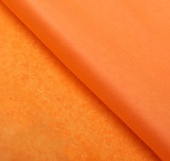 Бумага цветная Тишью, цв. оранжевый, 50 х 66 см фото на сайте Hobbymir.ru