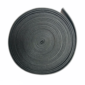 Косая бейка кожзам, 10 мм, 1 м, цвет серый фото в интернет-магазине Hobbymir.ru