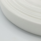 Окантовочная лента, шир.24мм, цв.белый фото в интернет-магазине Hobbymir.ru