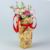 Пакет для цветов "Роза плетистая" серия цветы, 12х10 см 1557372 фото на сайте Hobbymir.ru