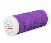 Нитки Aurora Cotton вощеные № 50/3 180-200м, цв. фиолетовый арт. 21148 фото в интернет-магазине Hobbymir.ru