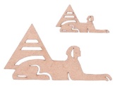 Чипборд для скрапбукинга "Пирамиды и сфинкс", 2 шт фото на сайте Hobbymir.ru