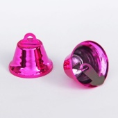 Колокольчик, набор 2 шт, размер 1 шт 3 см, цвет фиолетово-красный 2470364 фото на сайте Hobbymir.ru