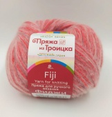 Пряжа Фиджи 06 красный, 20% мериносовая шерсть, 60% хлопок, 20% акрил, 95м, 50гр фото на сайте Hobbymir.ru