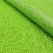 Ткань джутовая ламинированная 30х40см, цв.св. зеленый фото на сайте Hobbymir.ru