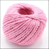 Шпагат льняной 2мм х 45(+/-5г), цв. розовый фото на сайте Hobbymir.ru
