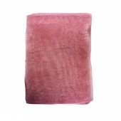 Органза однотонная, 75мм, 3м, цвет-050 св.розовый фото в интернет-магазине Hobbymir.ru