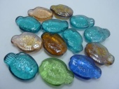 Стеклянные камни МАРБЛС "Blumentag" Рыбка, цв. персиковый фото на сайте Hobbymir.ru