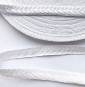 Киперная лента, шир. 10мм, цв. белый фото в интернет-магазине Hobbymir.ru