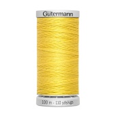 Нитки Gutermann супер-крепкие 100м, цвет 327,лимонный фото в интернет-магазине Hobbymir.ru
