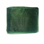Органза однотонная, 50мм, 3м, цвет-078 т.зеленый фото в интернет-магазине Hobbymir.ru