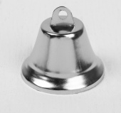 Колокольчик, 5 см, цвет серебряный  фото на сайте Hobbymir.ru