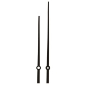 Комплект металлических стрелок, (165/130) цвет черный 3122 фото на сайте Hobbymir.ru