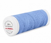 Нитки Aurora Cotton вощеные № 50/3 180-200м, цв. т.голубой арт. 21117 фото в интернет-магазине Hobbymir.ru