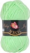 Пряжа Bаby Joy цвет 5706 нежно-зеленый, 70% акрил, 30% шерсть 133м, 50гр фото на сайте Hobbymir.ru