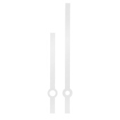 Комплект металлических стрелок, (95/59) цвет белый 767 фото на сайте Hobbymir.ru