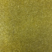 Фоамиран глиттерный, 1мм,  20см*30см, цвет золото фото на сайте Hobbymir.ru