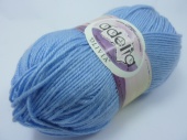 Пряжа ADELIA "OLIVIA"  цвет голубой, 60% акрил, 40% шерсть, 250м, 100гр фото на сайте Hobbymir.ru