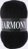 Пряжа VITA  Harmony цвет 6302 черный, 55% акрил, 45% шерсть, 110м, 100гр фото на сайте Hobbymir.ru