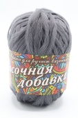 Пряжа Носочная добавка,цв. 03 серый 100% полиэфир, 200м, 50 гр фото на сайте Hobbymir.ru
