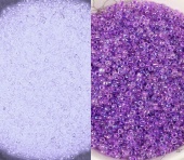 Бисер светящийся в темноте 8/0, цв.  4 фиолетовый/сиреневый,10г фото на сайте Hobbymir.ru