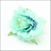 Искусственный цветок (бутон) ткань 60мм, цв. мятный фото на сайте Hobbymir.ru