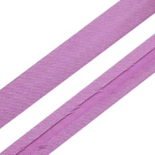 Косая бейка 15мм, 5м, цвет 6130 фиолетово-розовый фото в интернет-магазине Hobbymir.ru