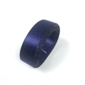Лента сатин металлик 15мм * 3м, цв. синий фото в интернет-магазине Hobbymir.ru