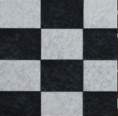 Фетр листовой мягкий с декоративным принтом 1мм 20х30см, цв. шахматная доска фото на сайте Hobbymir.ru