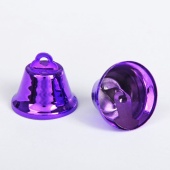 Колокольчик, набор 2 шт, размер 1 шт 3 см, цвет фиолетовый 2470365 фото на сайте Hobbymir.ru