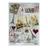 Скрап-карта формата А4 "Любимый Париж" (sck154) 1552507 фото на сайте Hobbymir.ru