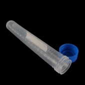 Туба-пробирка мерная, пластиковая 15мл, d=11мм,h=110мм,цв. синий фото в интернет-магазине Hobbymir.ru