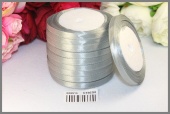 Однотонная атласная лента 6мм * 23м (+-1м) цвет светло-серый фото в интернет-магазине Hobbymir.ru