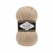 Пряжа ALIZE "Lanagold" цвет 680 медовый , 51% акрил, 49% шерсть, 240м, 100гр фото на сайте Hobbymir.ru