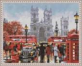 Алмазная мозаика "Лондонские достопримечательности", 40Х50 см, арт. EW 10242 фото на сайте Hobbymir.ru