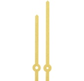Комплект металлических стрелок, (143/112) цвет золото 3496 фото на сайте Hobbymir.ru