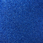 Фоамиран глиттерный, 1мм,  20см*30см, цвет синий фото на сайте Hobbymir.ru