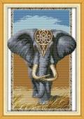 Набор для вышивания ЧАРИВНА МИТЬ  Слон африканский 26х39 см фото на сайте Hobbymir.ru