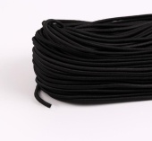 Резинка шляпная 2 мм черная (5 м) фото в интернет-магазине Hobbymir.ru