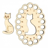 Органайзер для ниток «Кот», 10*14 см фото на сайте Hobbymir.ru