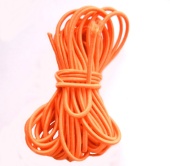 Резинка шляпная 2,5 мм оранжевая (5 м) фото в интернет-магазине Hobbymir.ru