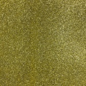 Фоамиран глиттерный, 1мм,  20см*30см, цвет св.золото фото на сайте Hobbymir.ru