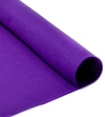 Фетр листовой мягкий 1мм 20х30см, цв.114 фиолетовый фото на сайте Hobbymir.ru